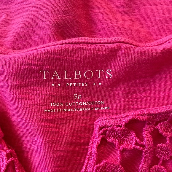 Talbots Hot Pink Tank Top - Picture 3 of 4